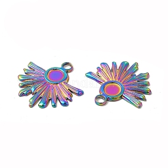 Ионное покрытие (ip) нержавеющая сталь 304 подвеска кабошон оправа&nbsp;STAS-I671-31MC