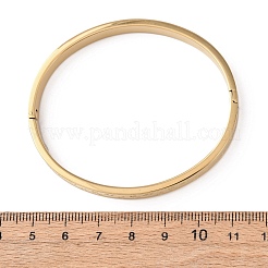 Шарнирные браслеты из нержавеющей стали 304 для женщин&nbsp;BJEW-B161-08G