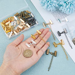 40шт 5-х цветный железный удлинитель цепи&nbsp;FIND-DC0005-80