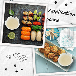 Керамические миски для макания&nbsp;AJEW-WH20097-42E