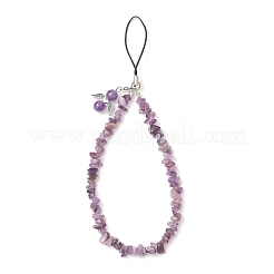 Натуральный смешанный камень мобильные ремни&nbsp;HJEW-JM03861