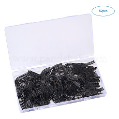 Блестящие термоклеящиеся стразы нашивки&nbsp;DIY-CD0001-10F