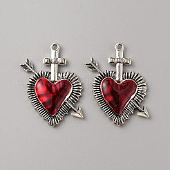 Подвески из эмали и сплава&nbsp;FIND-WH0156-43A