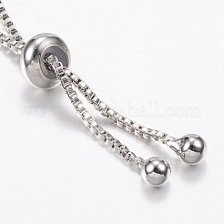 Регулируемые латунные браслеты Боло&nbsp;BJEW-P200-11P