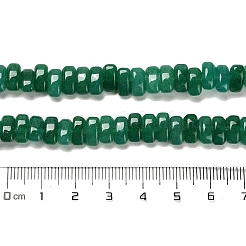 Окрашенные природные малайзии нефрита бисер нитей&nbsp;G-Q167-B24-01