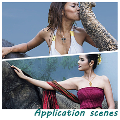 6 шт. 2-цветные подвески из нержавеющей стали 304 с вакуумным покрытием PVD&nbsp;STAS-UN0038-90