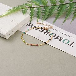 Граненые браслеты из бисера&nbsp;BJEW-JB05761