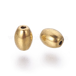 Сплавочные овальные бусины тибетского стиля &nbsp;GLFH10358Y