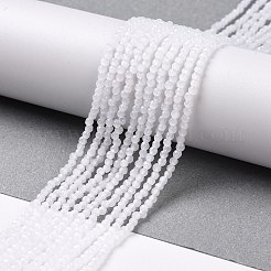 Стеклянные бусины из имитации нефрита&nbsp;GLAA-H021-05-01