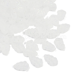 Матовые прозрачные акриловые бусины&nbsp;OACR-P029-04B-01