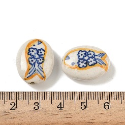 Фарфоровые бусины ручной работы&nbsp;X-PORC-Z005-02