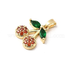 Латунные микро проложить кубического циркония подвески&nbsp;KK-D408-07KCG