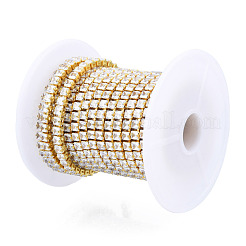 Квадратные цепочки из кубического циркония из страз CHC-N020-07