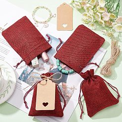 10 шт. мешковина упаковочные мешки мешки с завязками&nbsp;ABAG-NB0001-40A