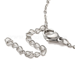 Круглые пластиковые ожерелья&nbsp;SJEW-C004-03P