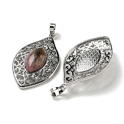 Природные подвески родонит&nbsp;G-Q158-02J