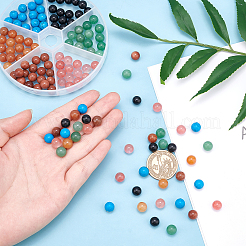 Природные и синтетические смешанные драгоценный камень бисер&nbsp;G-AR0003-47