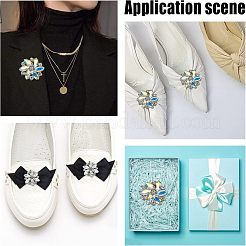 4 шт. 2 стиля стеклянных страз для украшения обуви&nbsp;FIND-NB0002-34A