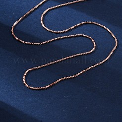 Ожерелья с цепочками из латуни для женщин&nbsp;NJEW-D302-08RG