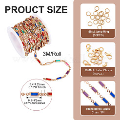 Наборы для самостоятельного изготовления ожерелий/браслетов&nbsp;DIY-TA0010-86
