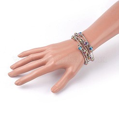 Гальванические браслеты BJEW-JB04018-03