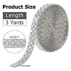 Стеклянные стразы горячей фиксации (клей-расплав на обратной стороне)&nbsp;DIY-WH0683-90C-1