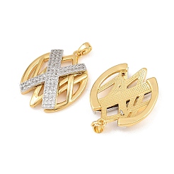 Латунные микро проложить кубического циркония подвески&nbsp;KK-Z140-27GP