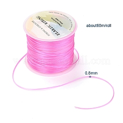 Плоская эластичная кристаллическая струна&nbsp;EW-YW0001-0.8mm-02D