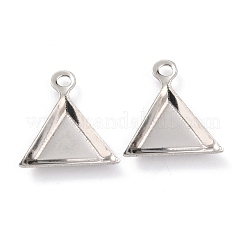 Подвеска-кабошон из не тускнеющей нержавеющей стали 304&nbsp;STAS-J032-30