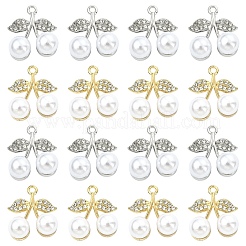 Подвески со стразами из сплава 10 шт.&nbsp;FIND-YW0010-96G