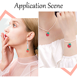 60шт 2 стиля подвески из сплава с эмалью&nbsp;ENAM-SC0003-87