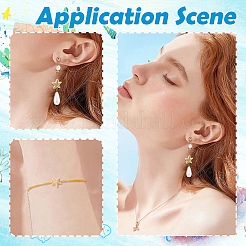 14 шт. латунные бусины с покрытием стойки&nbsp;KK-BBC0022-48