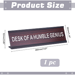 1 шт. держатели для табличек из алюминиевого сплава&nbsp;AJEW-ME0001-80