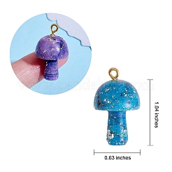 7шт 7 цвета подвески из натурального кварца&nbsp;G-SZ0002-21