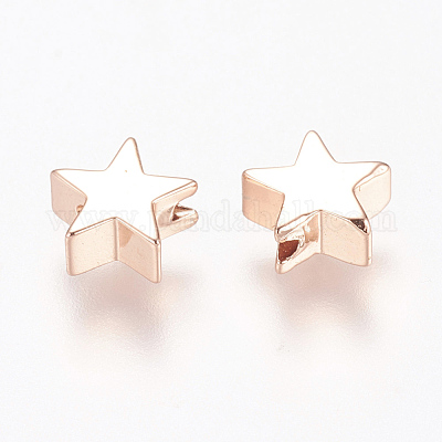 Латунные бусины&nbsp;KK-K183-01RG-1