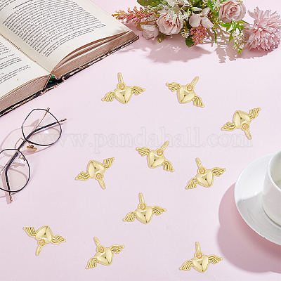 10шт латунные подвески&nbsp;KK-BBC0022-99A-1