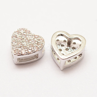 Латунные микро проложить класса AAA кубического циркония подвески ZIRC-G090-71P-NR-1