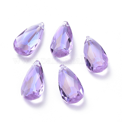 Стеклянные стразы подвески&nbsp;RGLA-L022-A-371MO-1