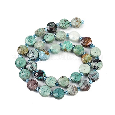 Природные хризоколлу бисер нитей&nbsp;G-B094-A03-01-1