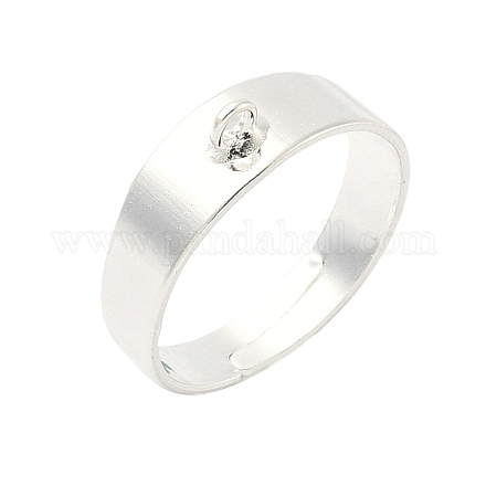 Регулируемые латунные кольца для подвесного кулона KK-K414-07S-1