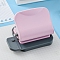 6-Hole Plastic Paper Hole Punches, Paper Puncher for DIY Paper Cutter Crafts & Scrapbooking, Pink, 65x90x60mm
