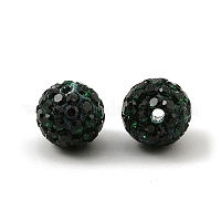 Бусины с класс А стразами&nbsp;RB-B026-2