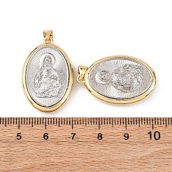 Латунные религиозные подвески&nbsp;KK-K408-04G-03