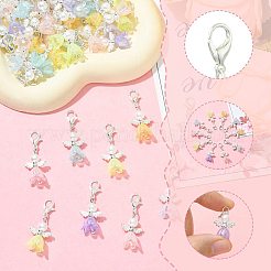 70 шт. 7 стильных акриловых подвесных украшений&nbsp;HJEW-FS00072