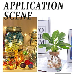 Шарик контейнеры Стеклянная банка&nbsp;AJEW-BC0001-26