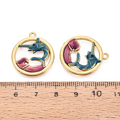 Подвески из нержавеющей стали 304 с эмалью&nbsp;STAS-N124-07G