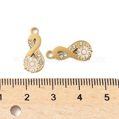 Подвески из нержавеющей стали 304 с эмалью&nbsp;STAS-R168-05G