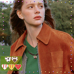 50шт 5 стиля подвески из сплава с эмалью&nbsp;ENAM-PH0002-67