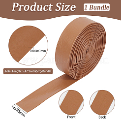 5м складной плоский шнур из искусственной кожи&nbsp;OCOR-WH20012-14E-05