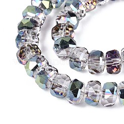 Гальванизируйте прозрачное стекло бисер нитей&nbsp;X-EGLA-N022-04A-D04